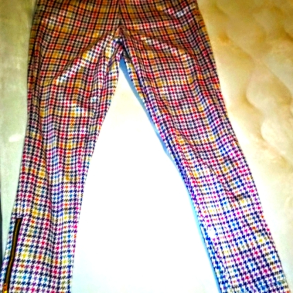 Wonder Nation Girls Plaid Pants